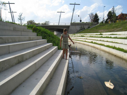 Preureditve nabrežij in mostovi na Ljubljanici