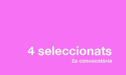 Proyectos seleccionados: 2ª convocatoria